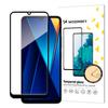 Wozinsky 9H Full Coverage Tempered Glass Screen Protector with Black Border for Xiaomi POCO C65 and Redmi 13C