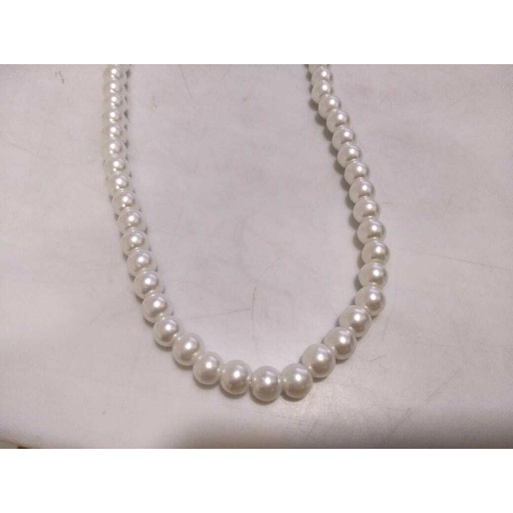Fashion Imitation Pearl String Strand Moti Mala Women Girls Necklace from India