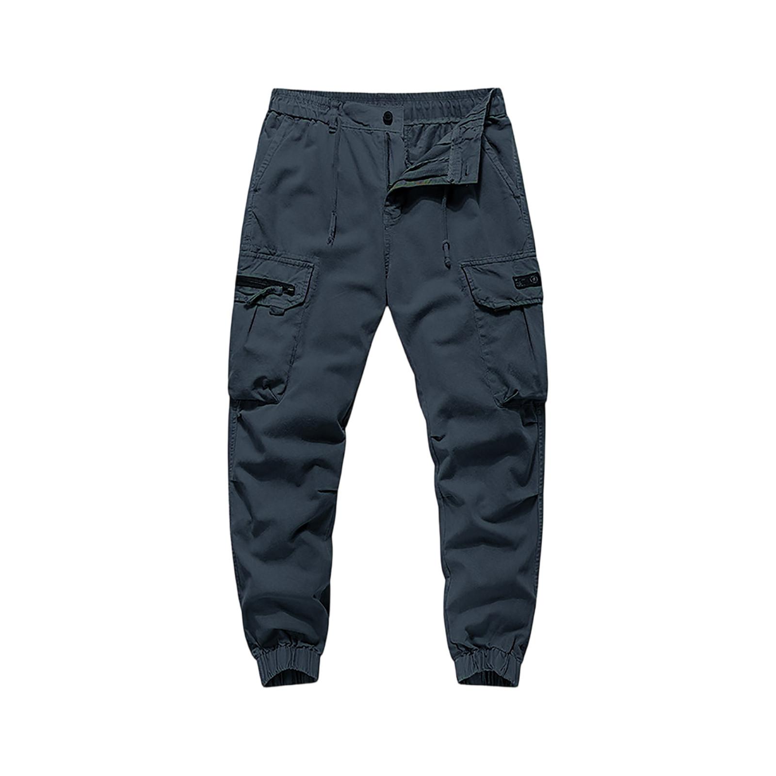 

Повседневные спортивные брюки мужские свободные длинные вставки фитнес бег тренировочные брюки L