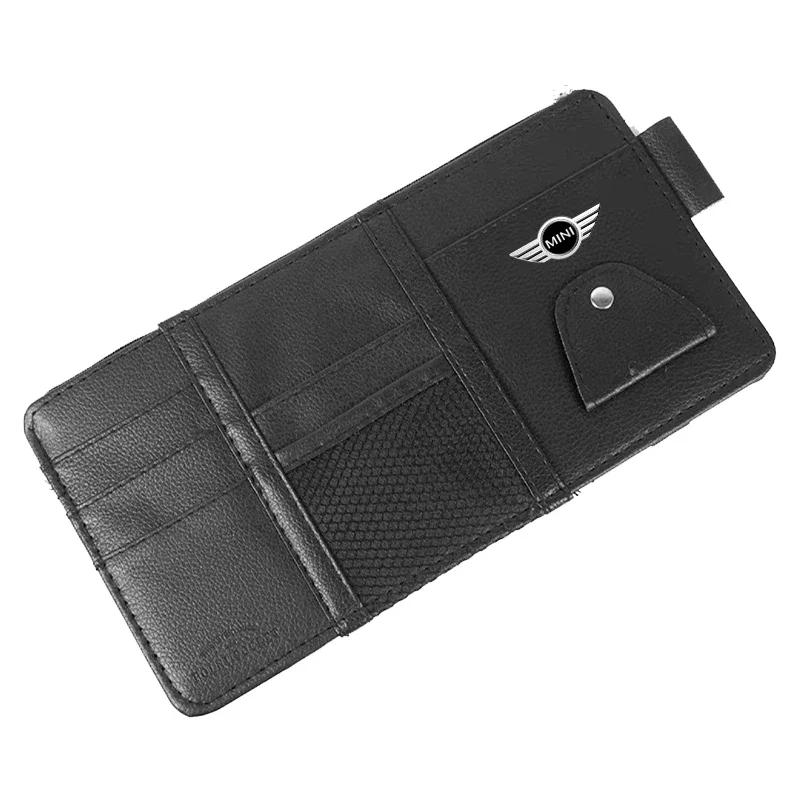 

X4 X5 X6 For BMW Car Sun Visor Organizer Multi-Pocket Auto Interior Accessories Zipper Pocket Organizer For BMW X3 X4 F10 F18 F0