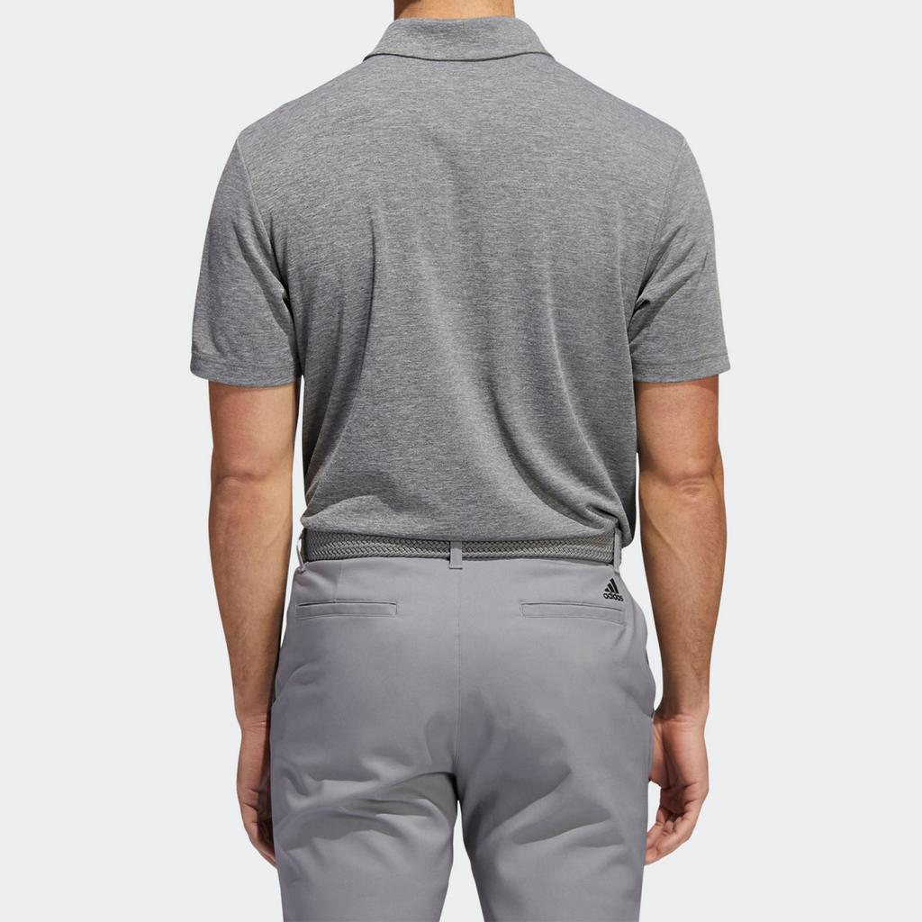 adidas Polo Shirts Men's Gray Lapel Moderate H56773