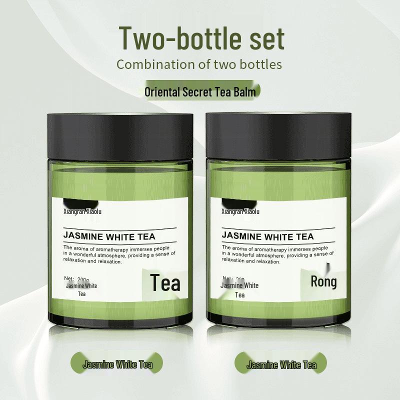2025 Long-Lasting Tea Scent Car Air Freshener: Advanced Solid Balm for Car Interior Fragrance