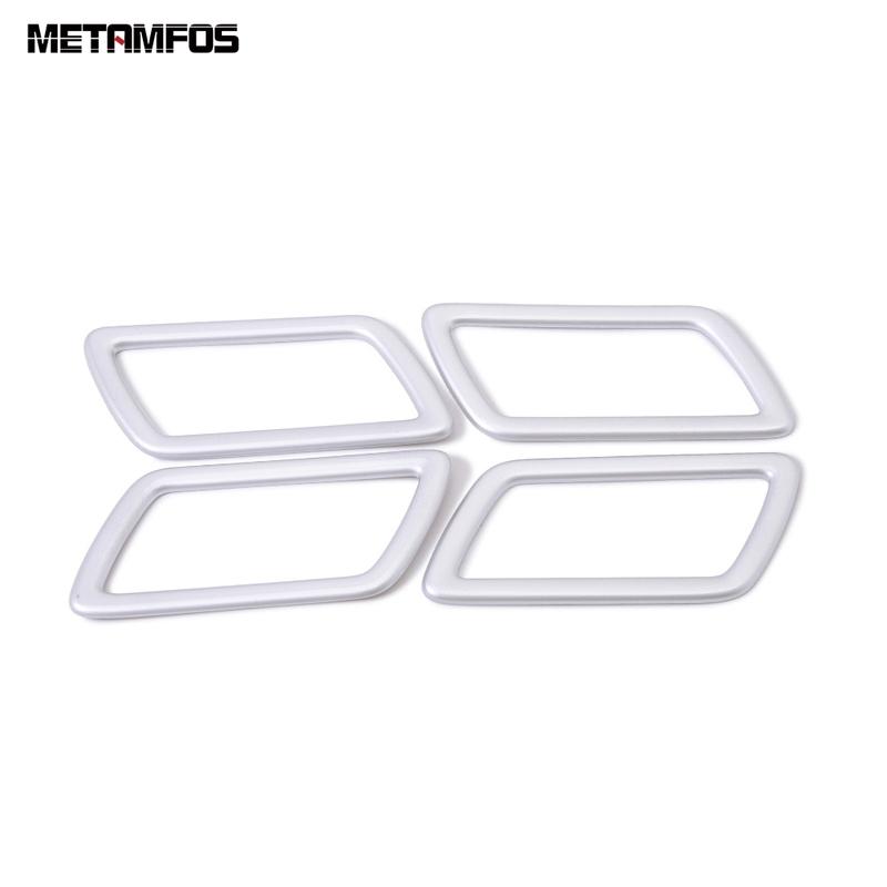For Chevrolet Holden Equinox 2017- Matte Ide Door Armrest Frame Cover Trim Sticker Interior Accessories Car Styling