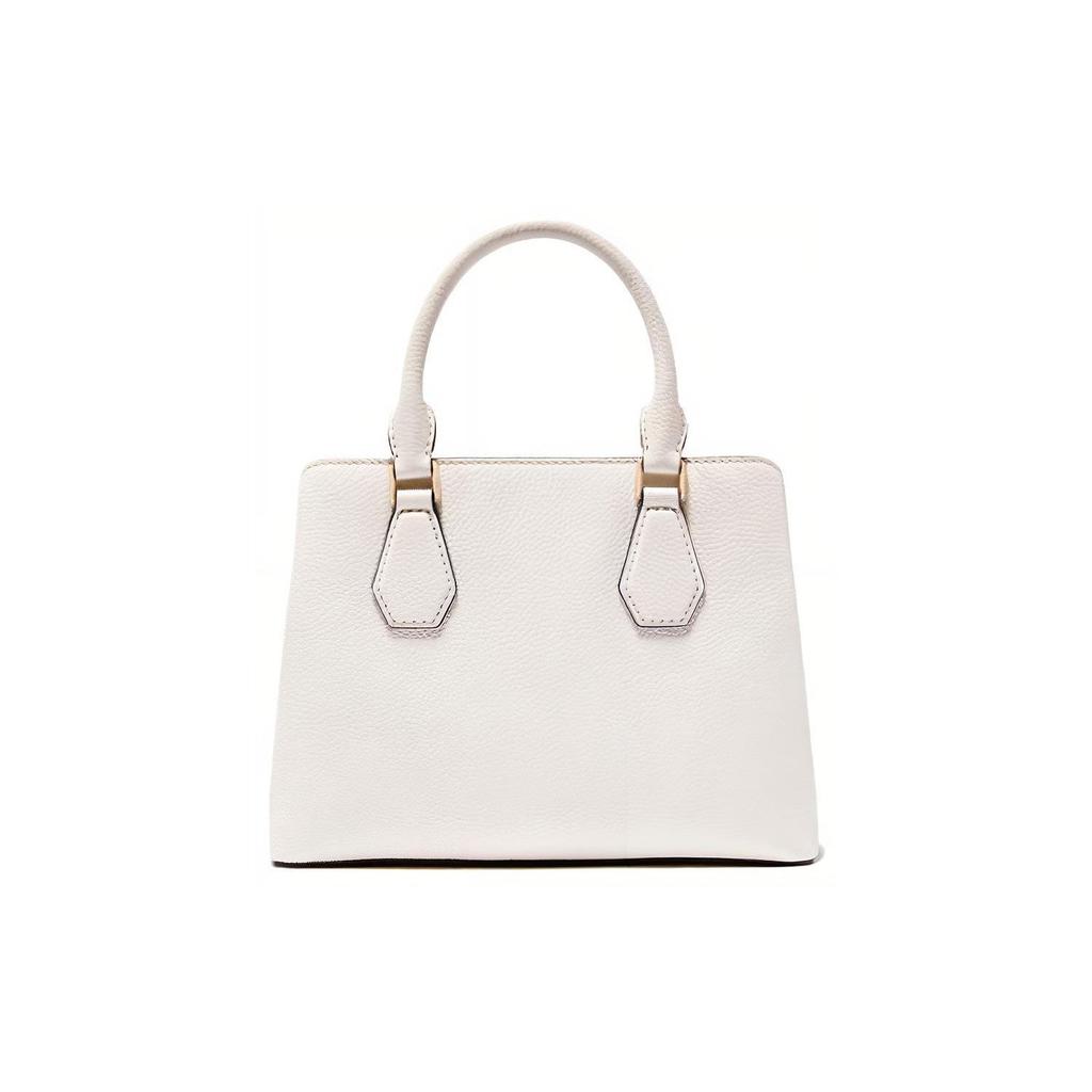 Michael Kors Mk Camille Vintage Commuter Leather Tote Bag Women tote bags Cream 30T0GCAS1L-289