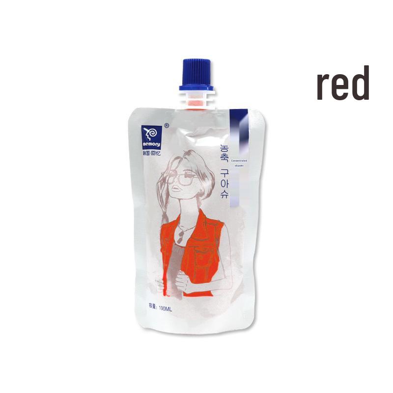 Portable 100ML Memory Gouache Paint with Refill - Ideal for Art Exams and Student Training