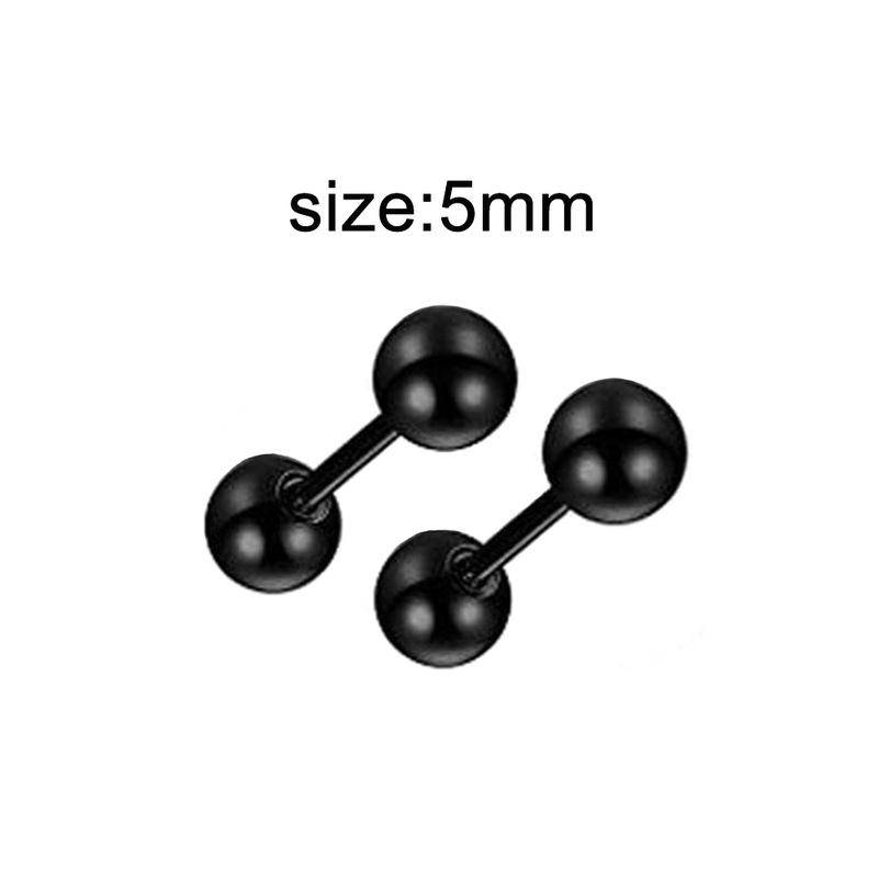 Серьги-гвоздики и серьги-подвески с подвесками в виде черных треугольных листьев и крестов, смешанный стиль Single