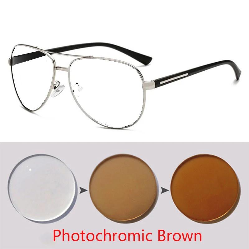 Ochelari de Soare cu Lentile de Corecție pentru Bărbați, Stil Cat Eyes, Anti-Orbire, Pentru Miopie, 0 -0.5 -0.75 Până la -6.0