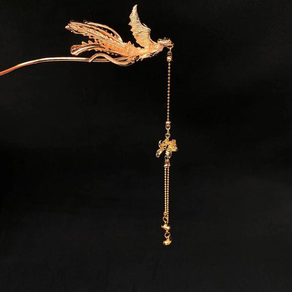 2023 New Ancient Style Tassel Hairpin - Chic Chinese Step Shake Hanfu & Cheongsam Accessory