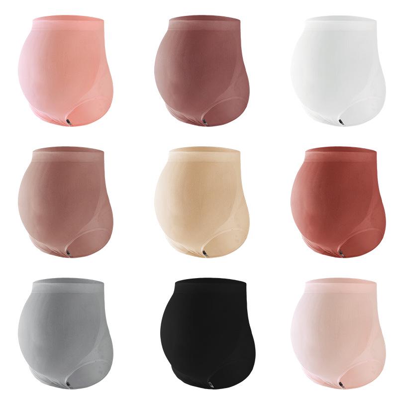 High-Waisted Maternity Support Briefs: Mid-Late Pregnancy, Comfortable & Breathable