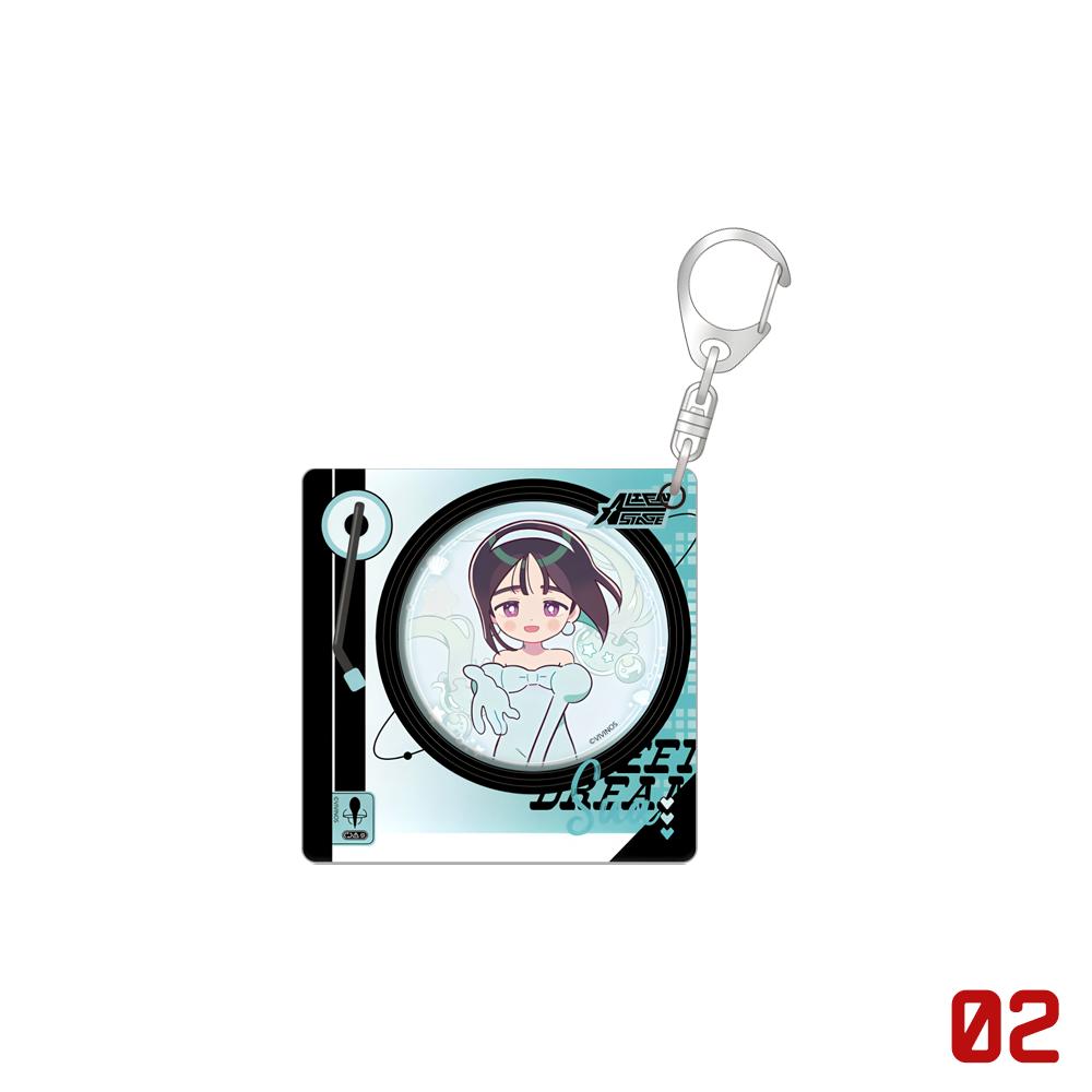 Acrylic Key Chain For Anime Popular Alien Stage Chibis Accessories Bag Luka Ivan Till Mizi Hyuna Sua Keyrings Jewelry Fans Gifts