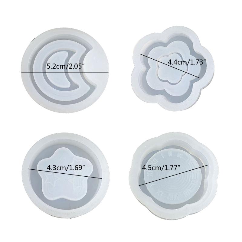 Sturdy Silicone Cats Key Rings Mold Easy To Use Silicone Cats Paws Keychain Accessory Mold for Art and Craft Enthusiasts