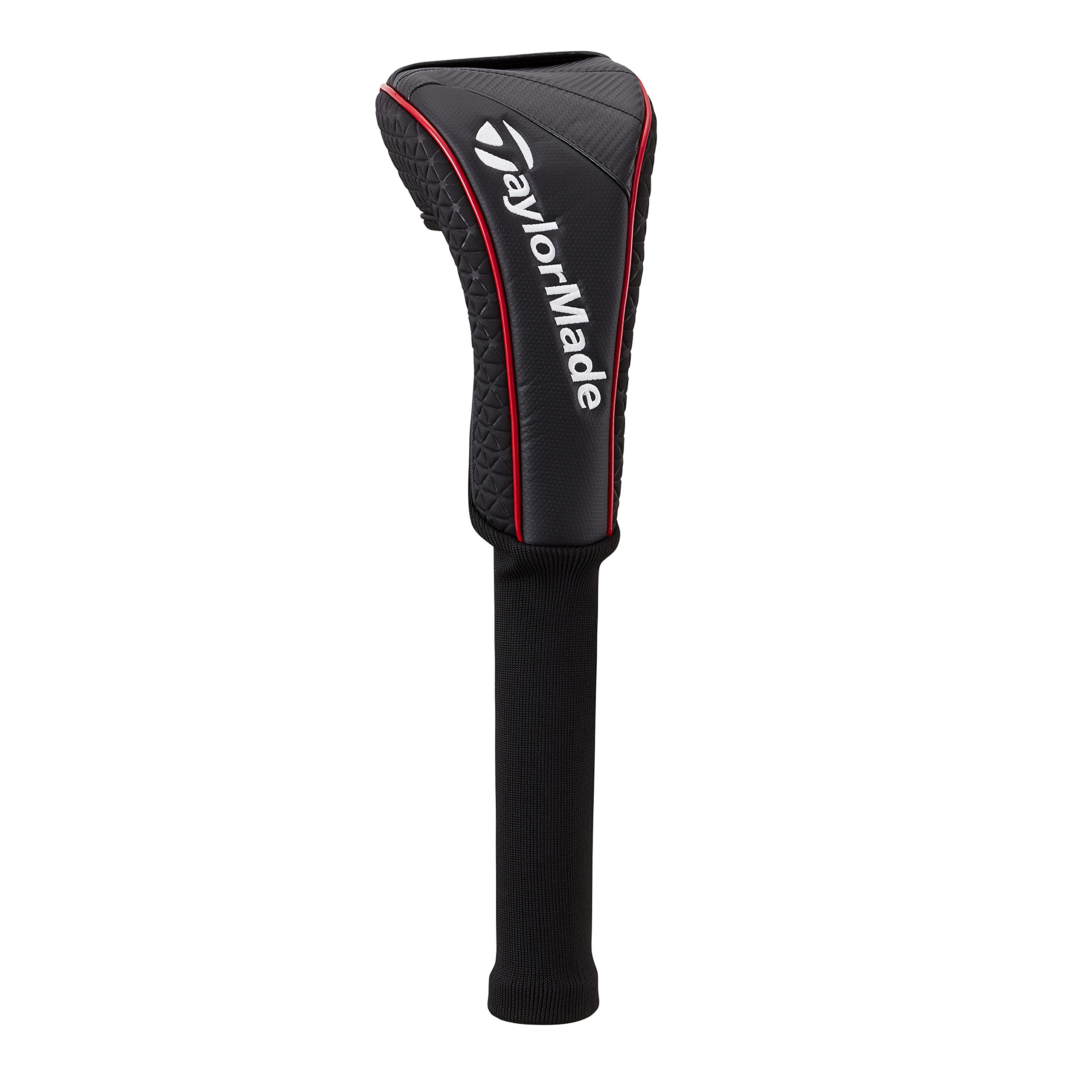 

TaylorMade Austec Fairway Wood Headcover, Black/Red, Men s, TJ129, 23SS