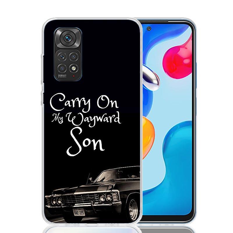 Babaite Supernatural SPN Dean And Sam Phone Case For Xiaomi Redmi Note 13 14 15 Pro Plus 12S 12 14S 11S 11E 10 10S 11 11T 5G 4G