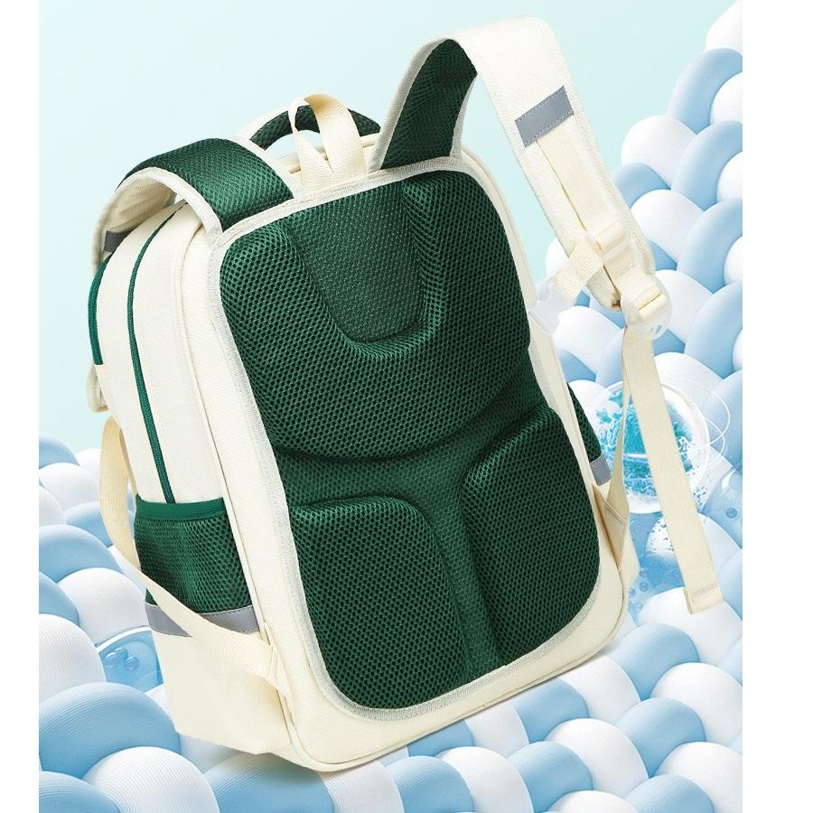 Primary School Students' Three-piece Backpack To Reduce The Load and Protect The Spine