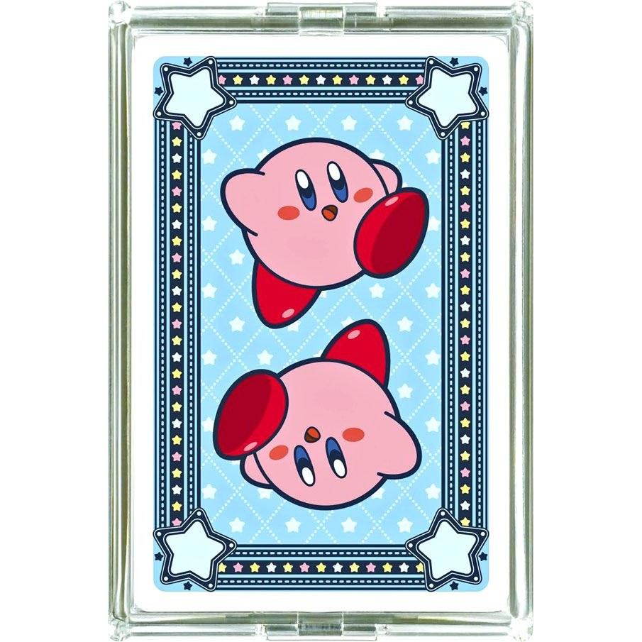 

Nintendo card game featuring very cute Kirby playing cards blue.