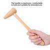 Wooden Hammer Watch Band Link Pin Remover Hammer Watch Repair Tool(B)