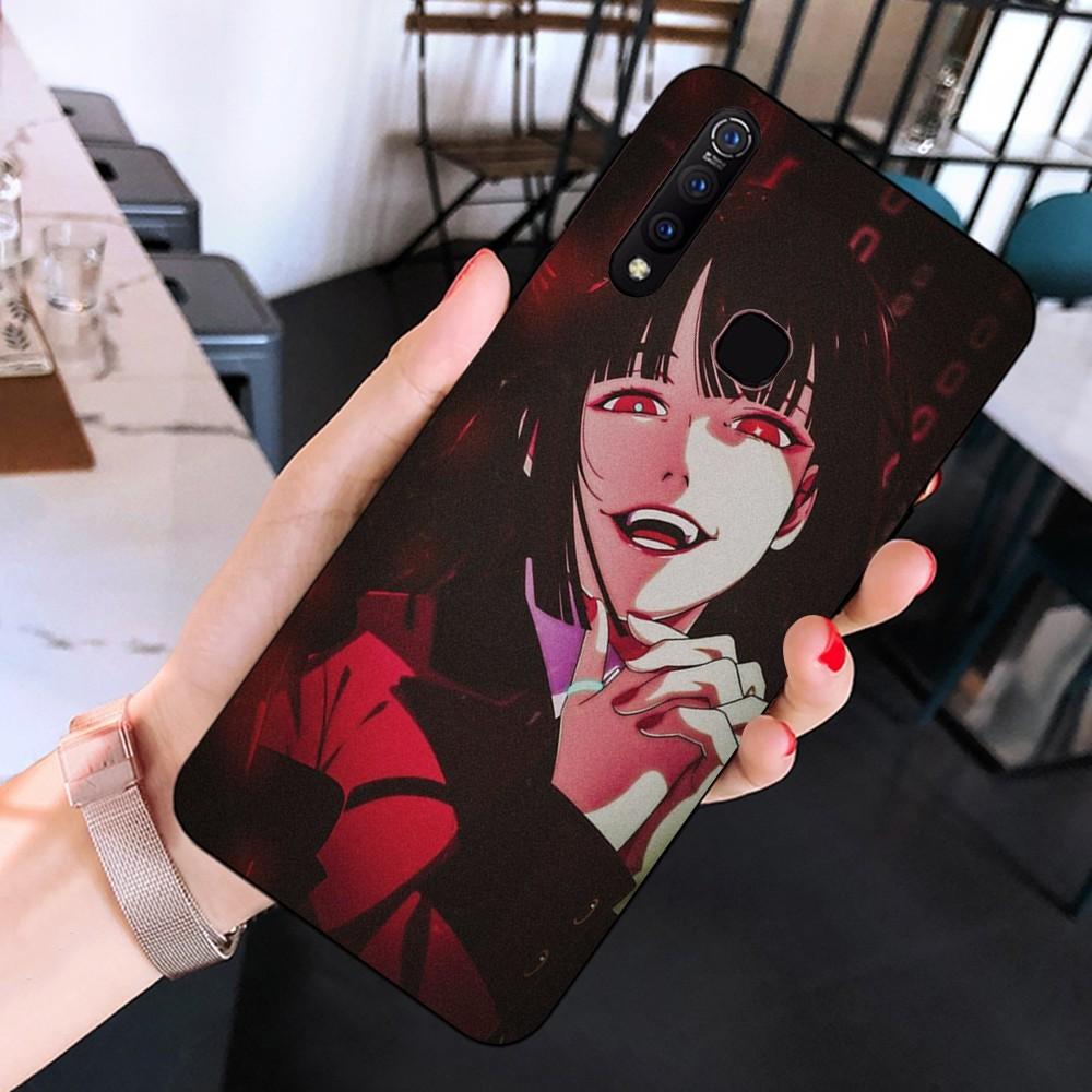 Japanese Anime Kakegurui Jabami Yumeko Phone Case For Huawei Y9 6 7 5 Prime Enjoy 7s 7 8 plus 7a 9e 9plus 8E Lite Psmart Shell