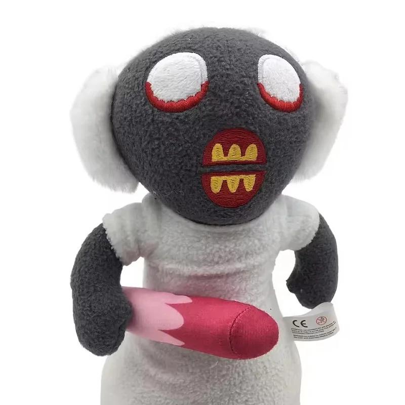 25cm Oma Kuscheltier Horror Videospiel Halloween Stoffpuppe Spielzeuge Animationsfilm Sammlerstück Plüsch gefüllt Peluches Geburtstag