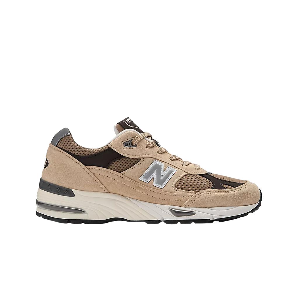 New Balance 991 Made In Uk Finale Pale Khaki Silver Mink