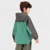 Duoduojia Boys' Color-Block Hooded Outdoor Jacket