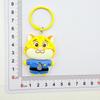Cartoon Animal Keychain Pendant: Cute Charm for Backpack or Bag, Perfect Gift for Friends