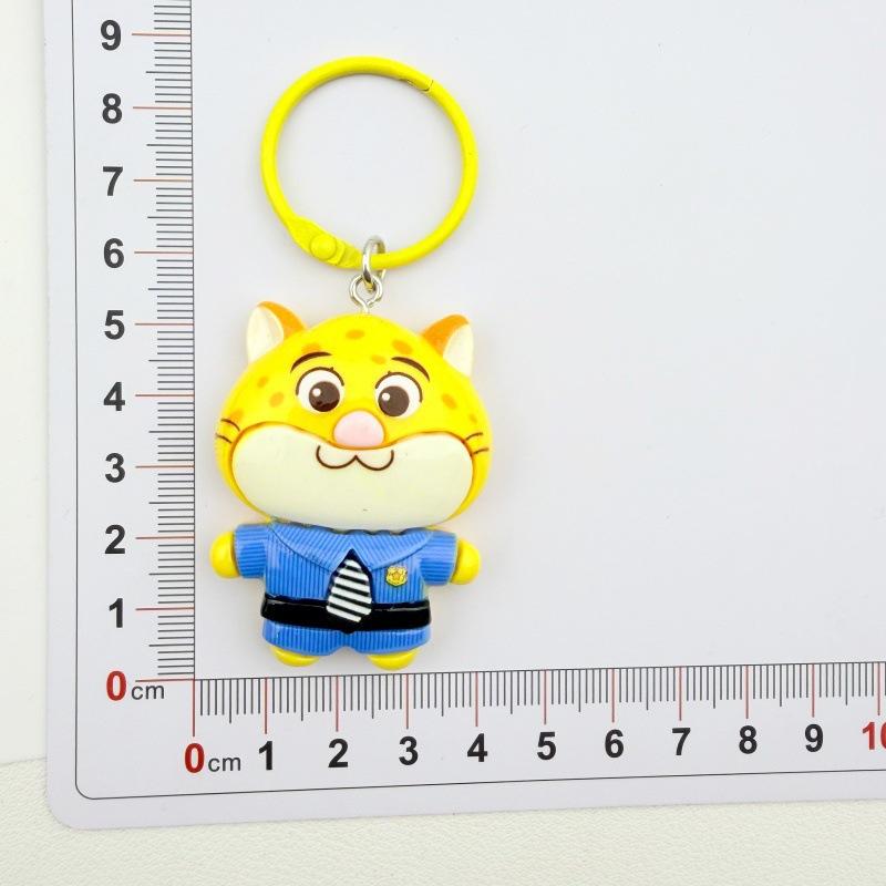 Cartoon Animal Keychain Pendant: Cute Charm for Backpack or Bag, Perfect Gift for Friends