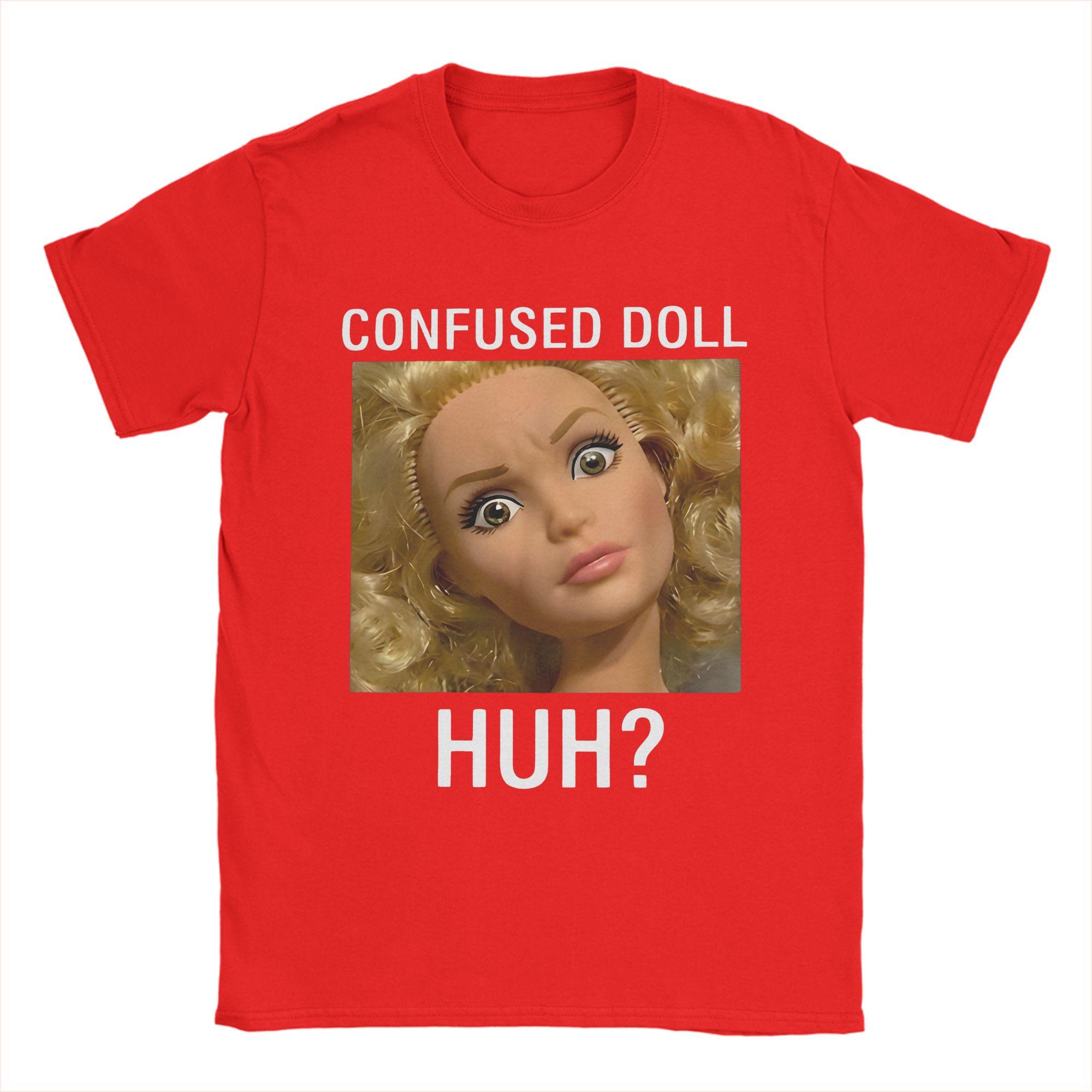 Disgusting Doll Face TShirt Unisex Awesome Pure Cotton Tees Crewneck Short Sleeve T Shirts Birthday Gift Tops S