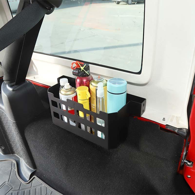 Car Tail Box Multifunctional Storage Box Organizer Metal Container For Jeep  Wrangler TJ JK JL Interior Stowing Tidying Accessories