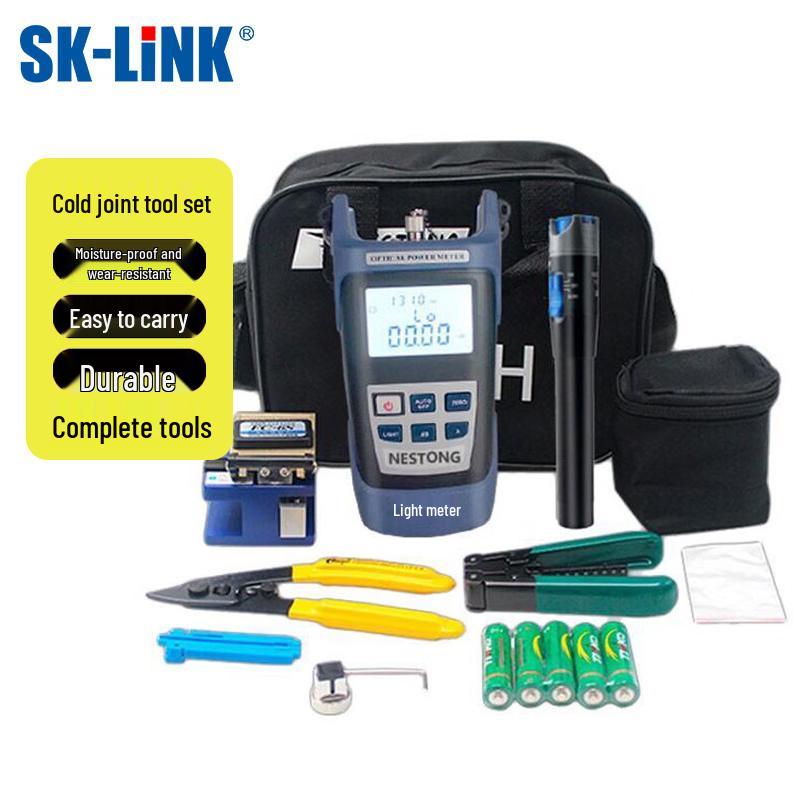 SK-LINK FTTH Fiber Optic Cold Splice & Installation Tool Kit