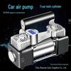 High-Pressure 12V Dual Cylinder Portable Car Tire Inflator