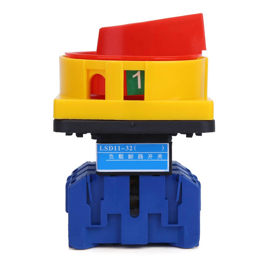 3P On off Power Cam Load Circuit Breaker Switch LSD11 32A for Controlling Main Circuits