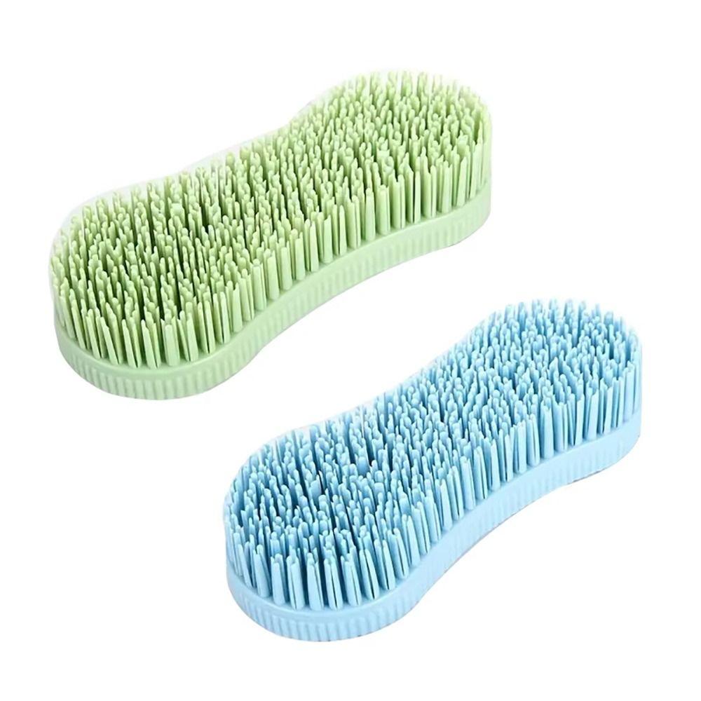 1Pcs Hard Bristle Horse Grooming Brush Colorful Equestrian Massage Tool  for Effective Cleaning Care