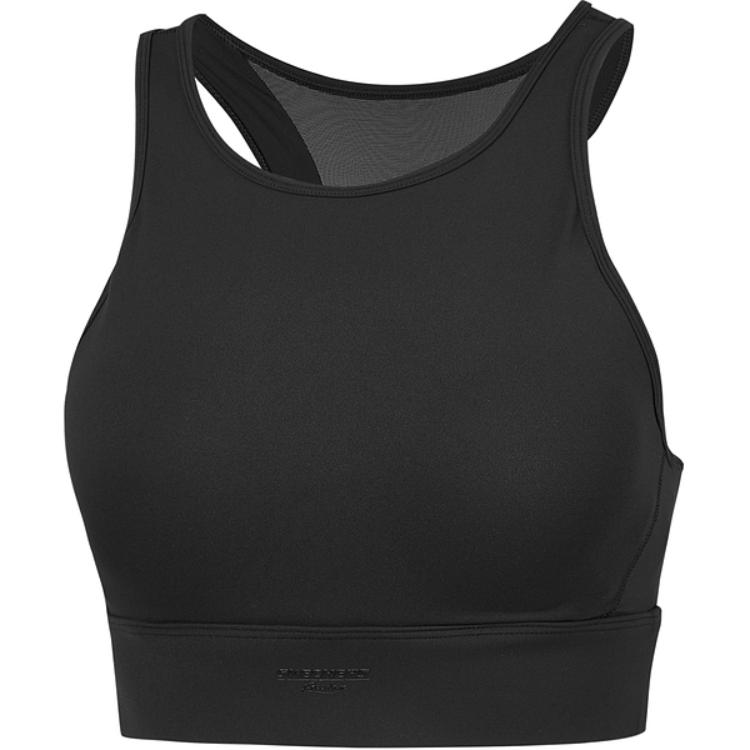 Skechers Easy Series Knitted Soft Comfortable Lightweight Sports Vest Women tops Midnight-Black P324W051-03B6 S