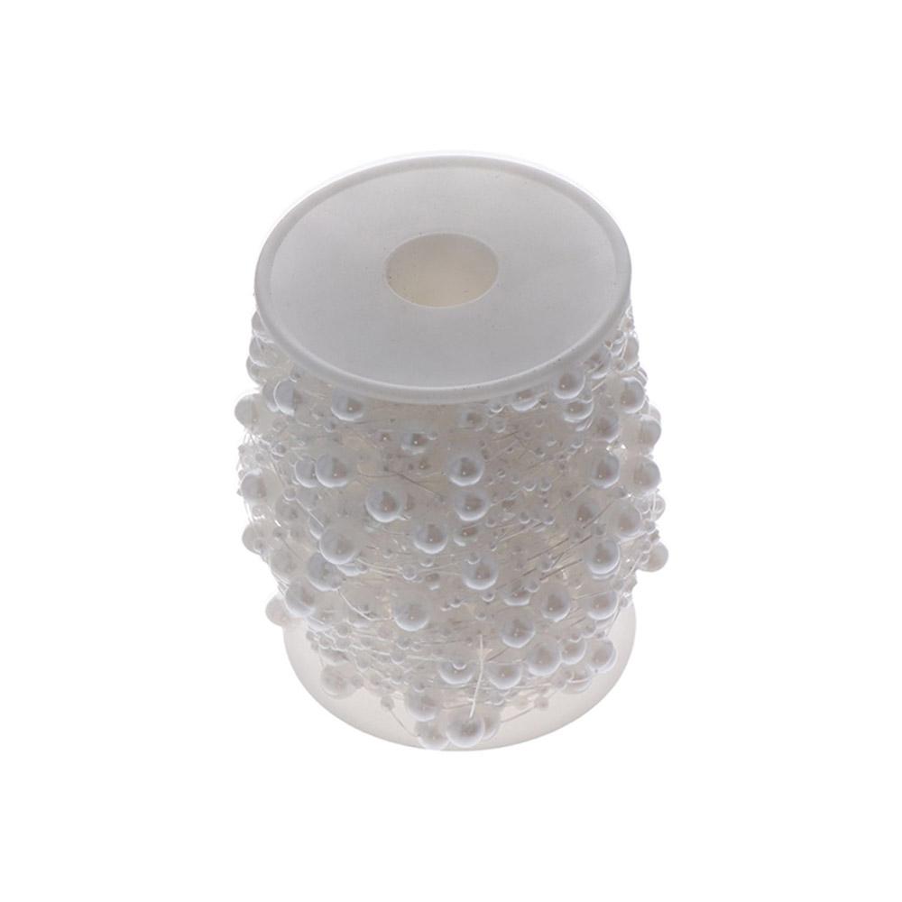 Изысканная Неправильная Леска Жемчуг Многоцелевая 30M Нить Жемчуга Цепочка из Искусственных Жемчужных Бусин Свадебное Украшение для Вечеринки