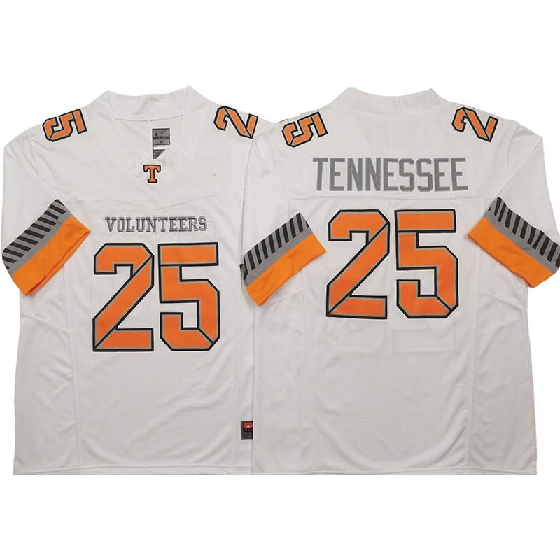 Tennessee Volunteers College Football Jersey Retro Style Embroidered Practice Uniform Men
