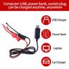 Two Way Radio USB Charging-Clamp for UV-5R UV-82 BF-888S TYT-Retevis Walkie-Talkie 2-Way Transceiver Charger-Cable Cord