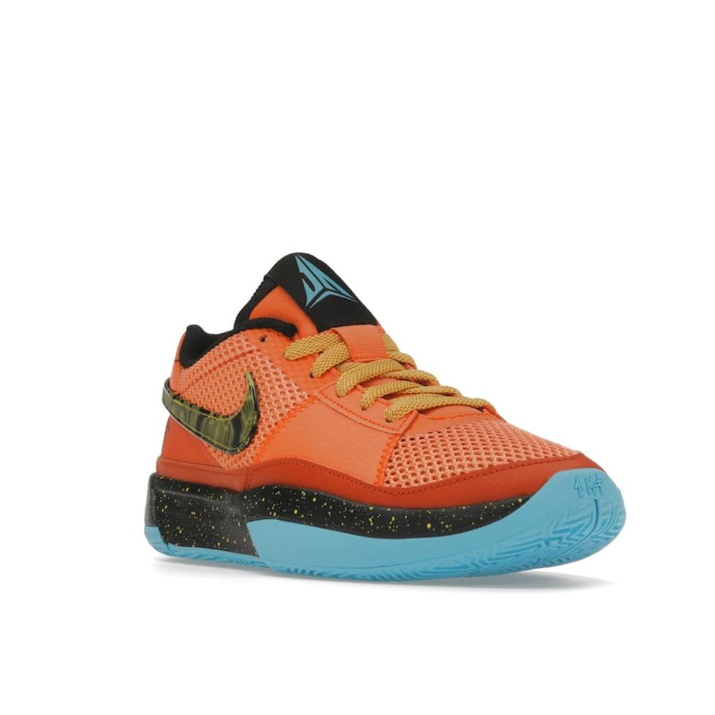 Nike Ja 1 SE GS Bright Mandarin Kids Sneakers Orange Opti-Yellow Black FB8977-800