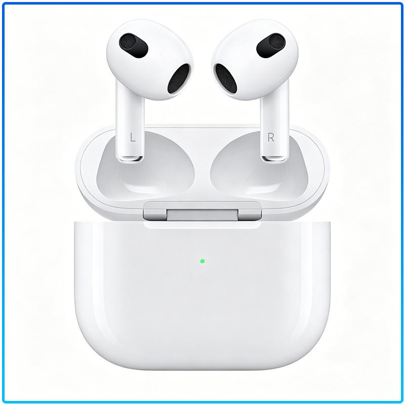 Ασύρματα Ακουστικά Bluetooth AirPods 3 Τύπου One Tap Pair Θήκη Φόρτισης Type-C Περιβαλλοντικός Στερεοφωνικός Ήχος Ελαφριά Άνετα Ακουστικά