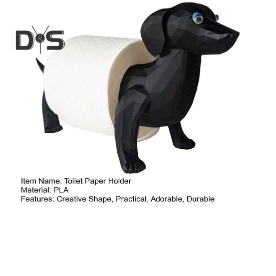 Toilettenpapierhalter, Rollenpapier-Organizer, lustiger, tierförmiger, selbststehender Papierhandtuchhalter, Badezimmer-Dekoration