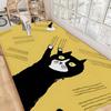 Art J-Jean J-Jullien Bathroom Mat Anti-slip Absorb Water Long Strip Cushion Bedroon Mat Welcome Doormat