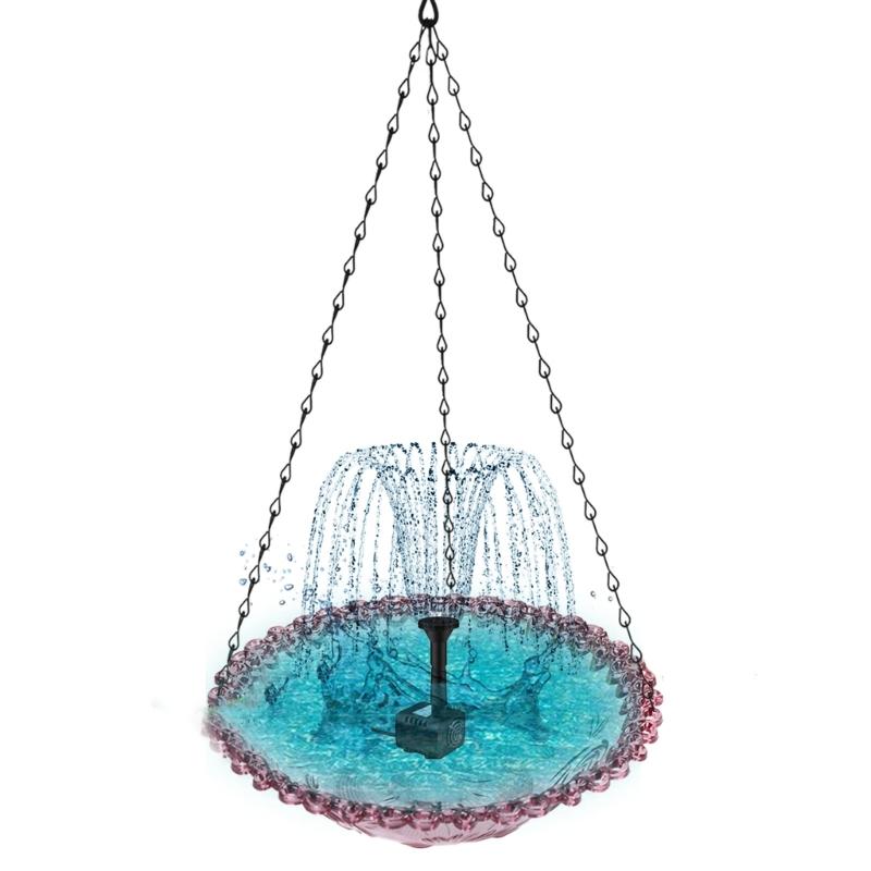 Multifunctional Bird Feeders Bath Tray with Flower Shape for Outdoor Space Lawn Feeder Bright Flower