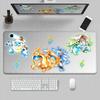 Pokemon Lucario Mouse Pad Non-slip Rubber Gaming Desk Mat Laptop Game XXL Keyboard Mice Mat Cabinet 900x400mm Mousepad HD Carpet
