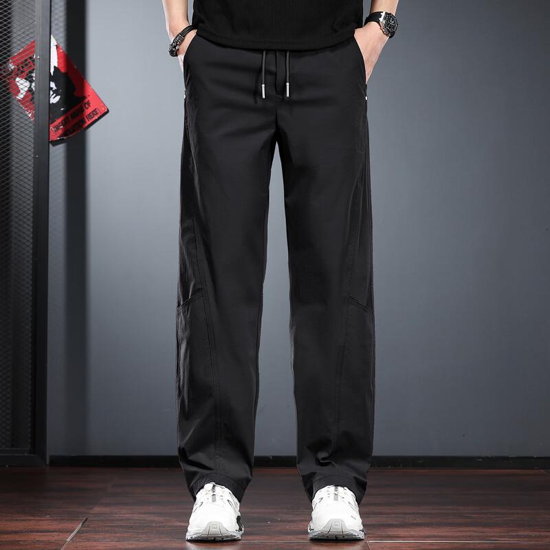 JAYLENO Men's American Style Straight Outdoor Casual Pants