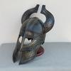 Great Fantasy Helmet With Metal Horns- Knight Larp Costume