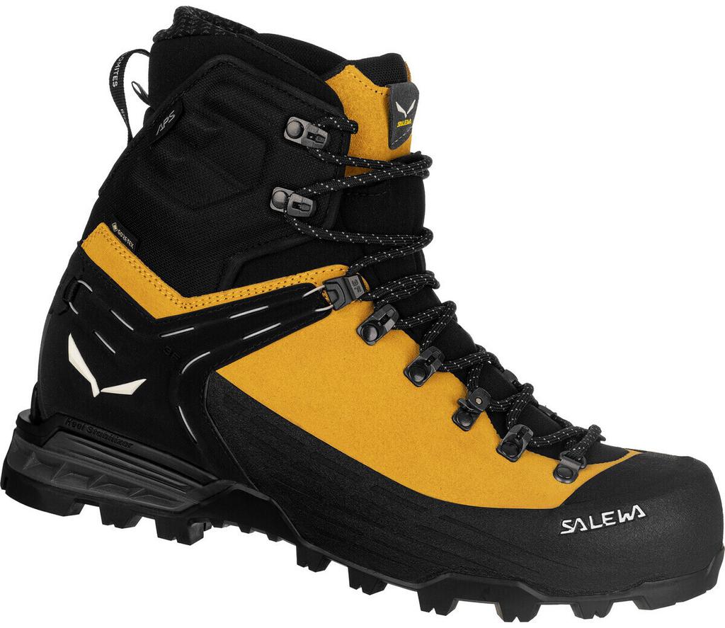 Hiking Shoes Salewa Ortles Ascent Mid GTX (61408) Yellow Gold/black