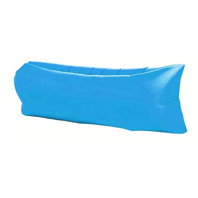 

Portable Lazy Inflatable Sofa - Outdoor & Indoor Foldable Air Mattress, Quick-Fold Sofa Bed for Lunch Breaks синій