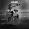 NEEWER Super Clamp Camera Pipe with Spring Jaw Crab Clamp for Flat and Round Strong and Up to 15kg UA017 Clamp, Clamp, C-Clamp 5/8" Stud, Lock, 2.4"
