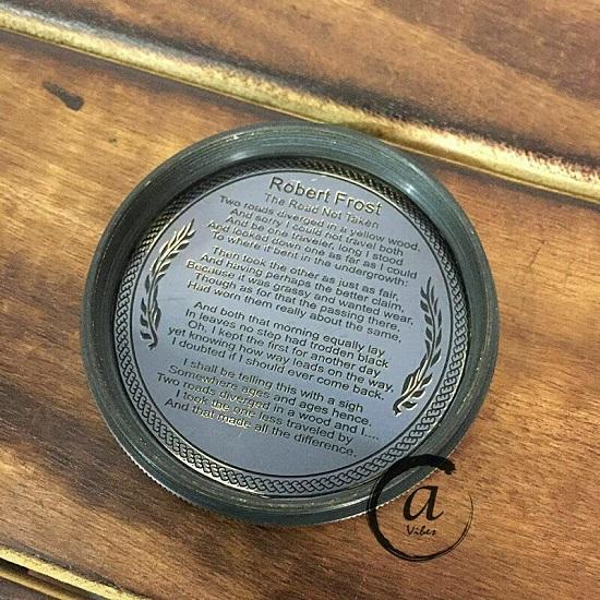 Brass Antique  Marine Compass Vintage Compass Nautical Gift Navigation Compass