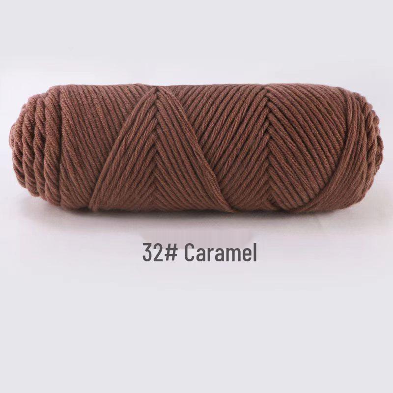 8-Strand Lover's Cotton Knitting Yarn - Thick Wool Milk Cotton for Baby Yarn Knitting, Suitable for All Adults, Free Shipping