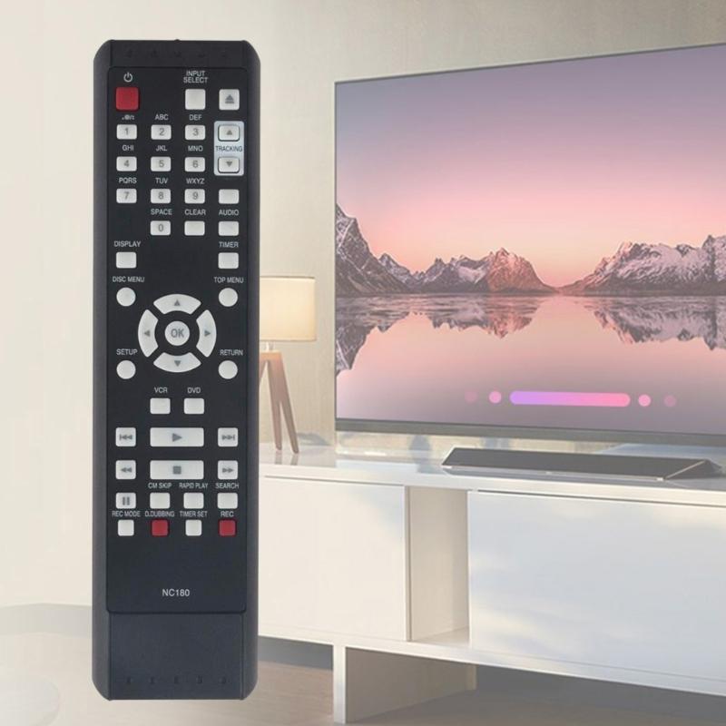 NC180UH NC180 Replacement VCR Remote Control for DVDR ZV42FX4A ZV427FX4A ZV427FX4 ZV427FX4A VCR Recorder Accessories